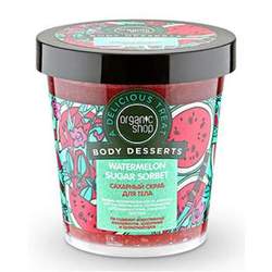 Сахарный скраб для тела Watermelon Sugar Sorbet  Body Desserts Арбуз и Сахарный сорбет, 450 мл
