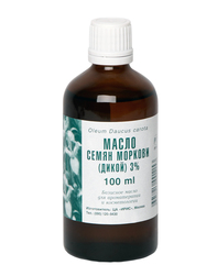 Масло Семян моркови 3%, 100 мл