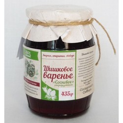 Шишковое варенье Сосновое стерилизованное, 435 г