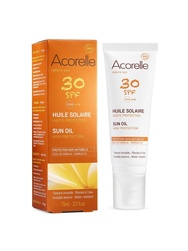 Acorelle Cолнцезащитное масло - гель для лица spf 30, 30 мл