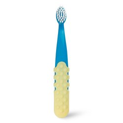 Toothbrush,  Totz Plus щетка зубная детская c 3 лет сине-желтая мягкая