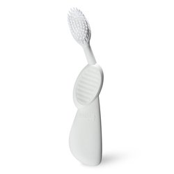 Toothbrush Scuba щетка зубная с резиновой ручкой белая, мягкая для левшей